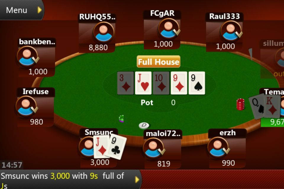 скачать мобильный покер онлайн для телефона