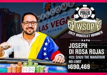 Золотой браслет WSOP Джозефа Ди Роса продадут с аукциона